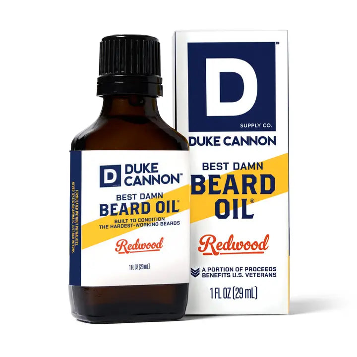 Duke Cannon Best Damn Beard Oil - 1oz