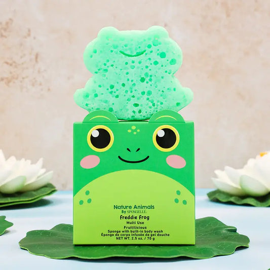 Spongelle Freddie Frog Nature Animals Sponge