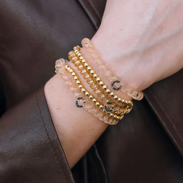 Teleties Spiral Hair Coils | Small | Luxury Living Hair Ties