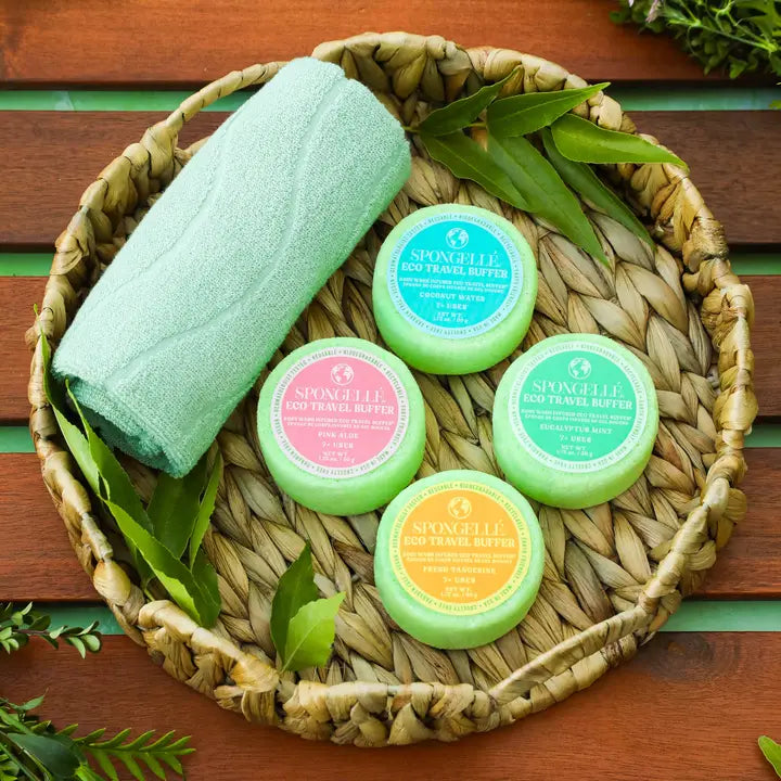 Spongelle Fresh Tangerine Eco Travel Buffer