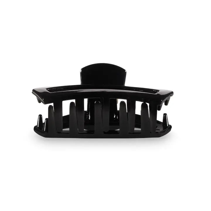 Teleties Open Hair Clip | Tiny | Jet Black