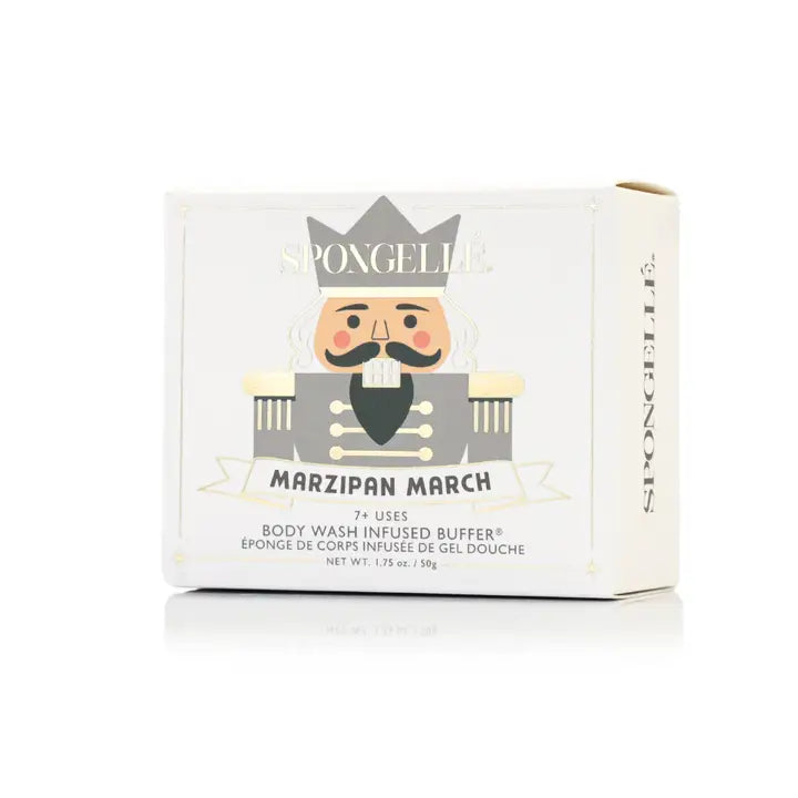 Spongelle Marzipan March Nutcracker Holiday Body Buffer