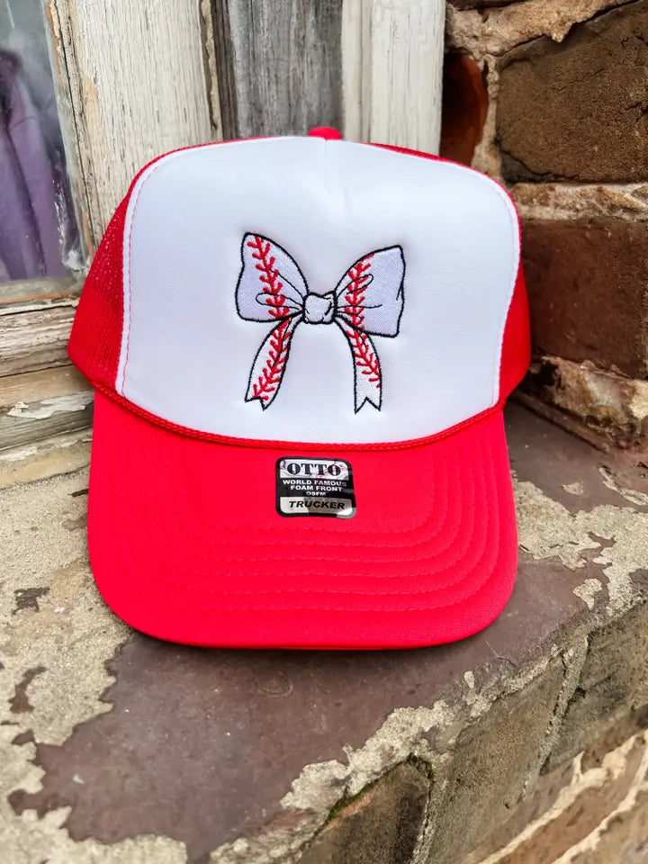 Pierce & Pine Baseball Bow Foam Trucker