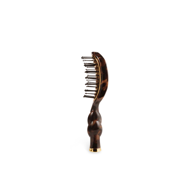 Teleties Mini Vented Hair Brush - Tortoise
