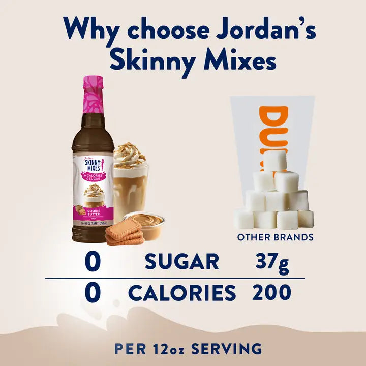 Jordan's Skinny Mixes Sugar Free Cookie Butter Syrup