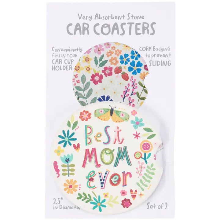 Primitives by Kathy Mom Car Coasters
