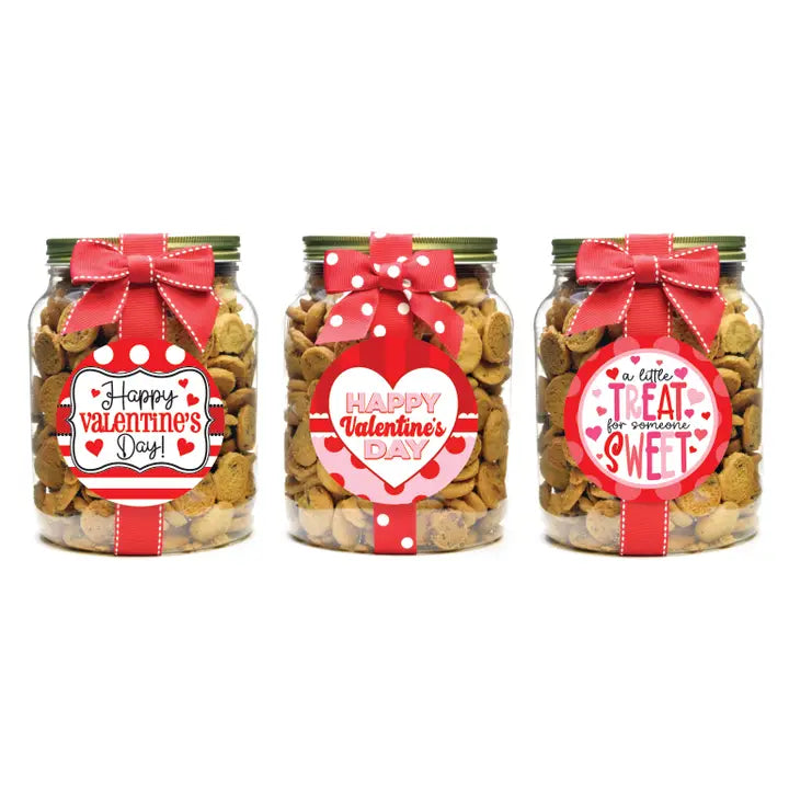 Oh, Sugar! Chocolate Chip Cookie Half Gallon Jars - Valentine