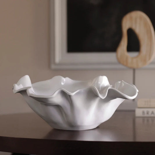 Beatriz Ball VIDA Havana Large Medusa Bowl (White)