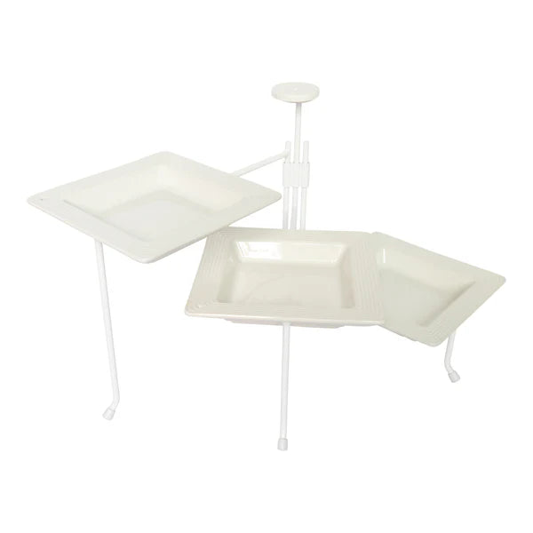 nora fleming triple tier stands—square