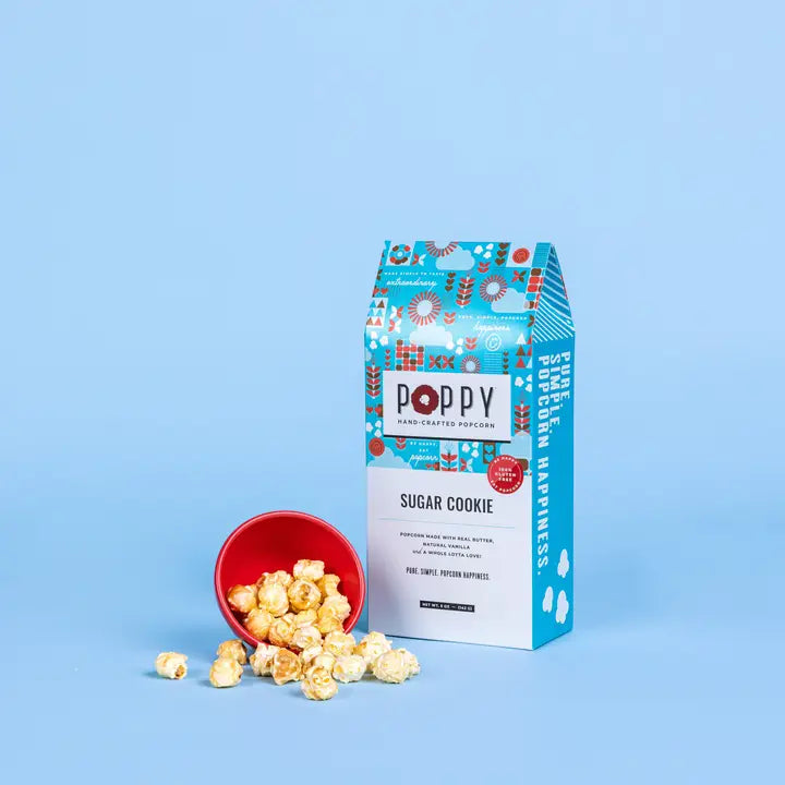 Poppy Sugar Cookie Gift Box Popcorn