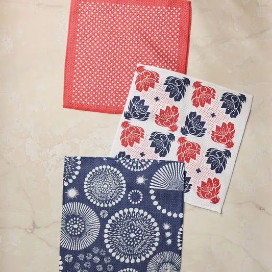 Geometry Talon Dishcloth Set