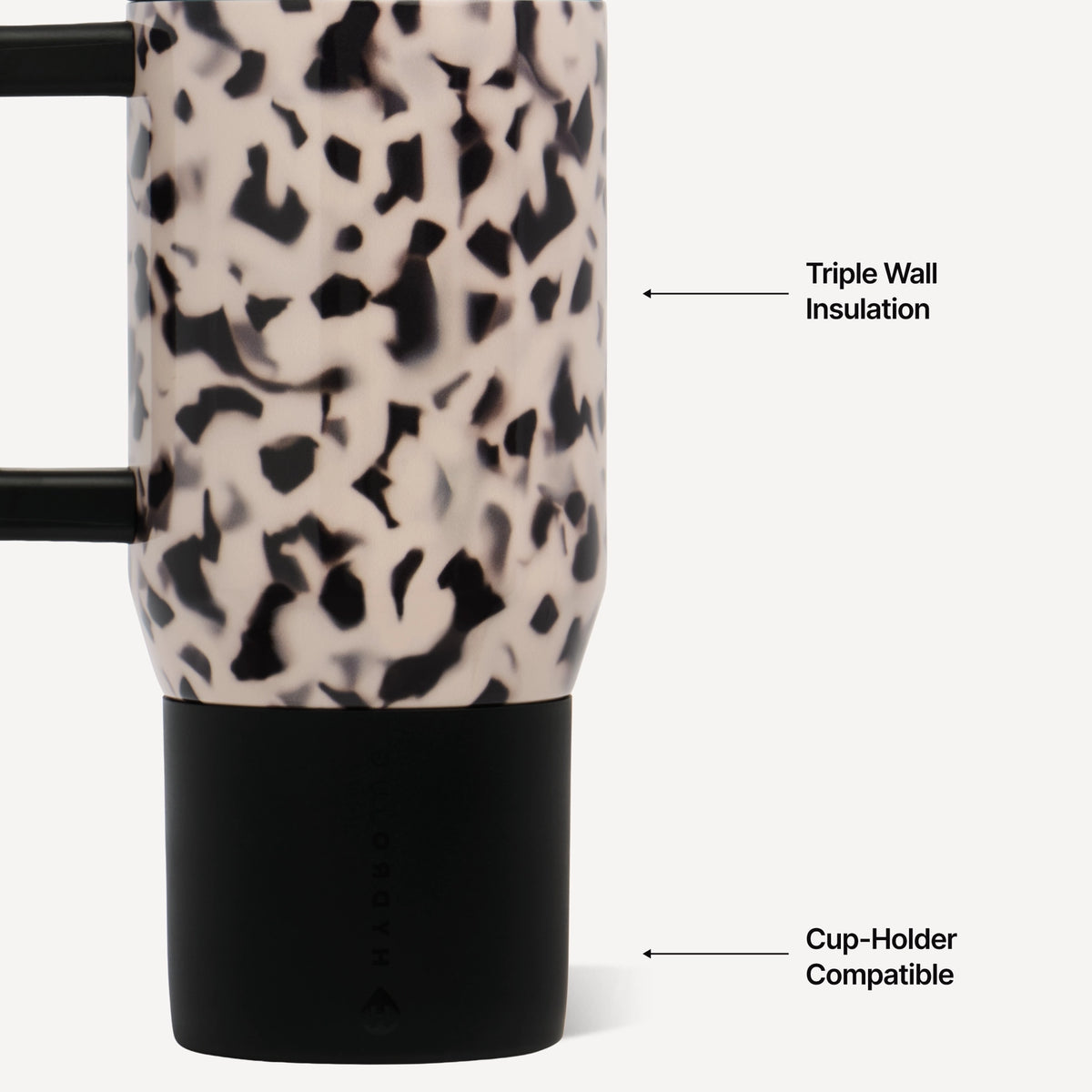 Blonde Tortoise HydroJug 20 oz Traveler Tumbler