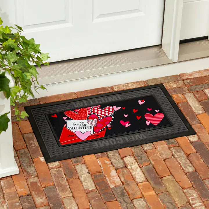 Evergreen Enterprises Sending Love Valentine's Day Sassafras Switch Mat