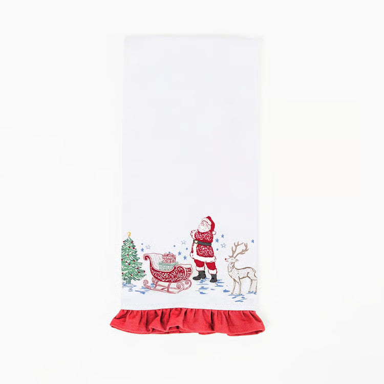 MARY SQUARE Tea Towel Tidings & Toile