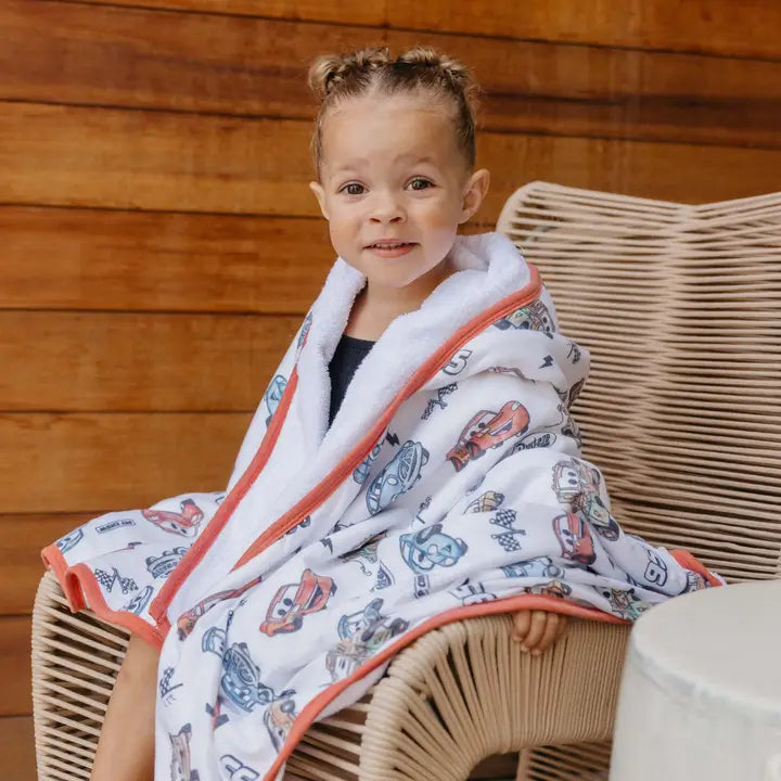 Copper Pearl Premium Big Kid Hooded Towel - Disney Pixar Cars