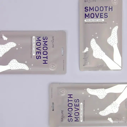 My Spa Life Smooth Moves Peeling Foot Mask with Natural Fruit Acids