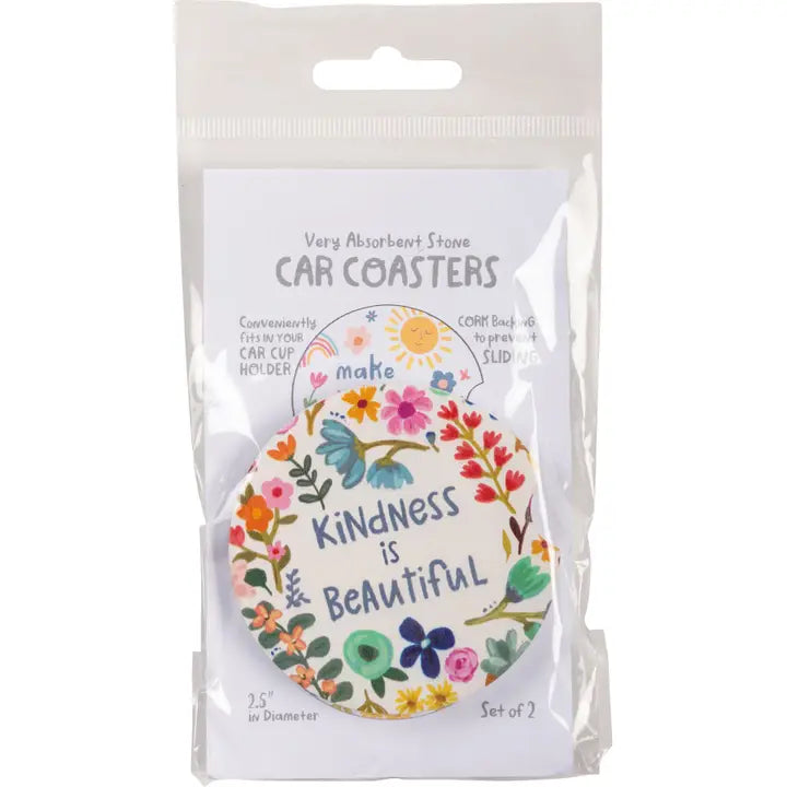 Primitives by Kathy Kindness Car Coasters