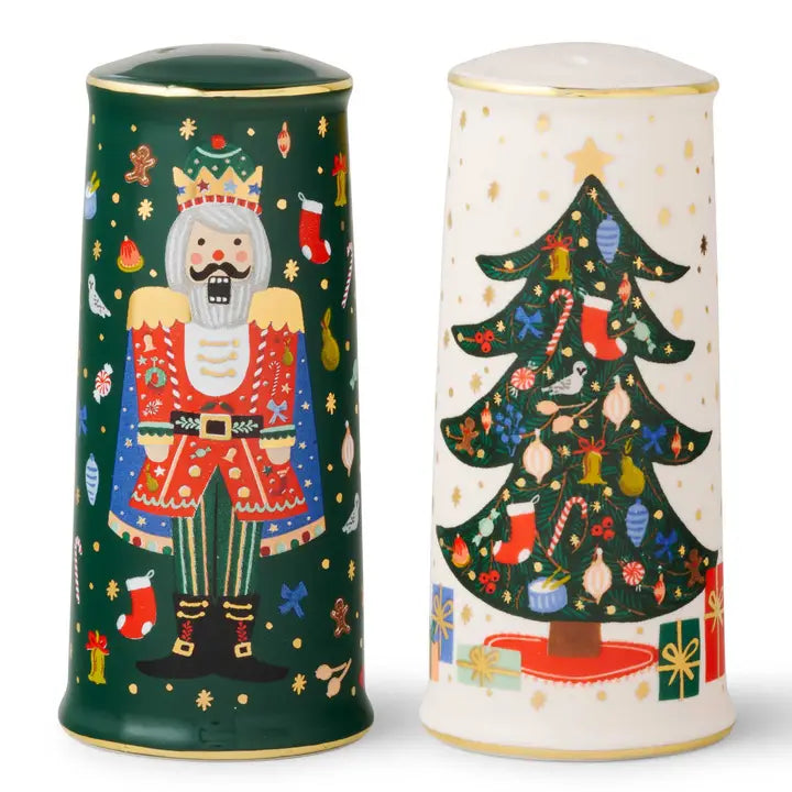 Rifle Paper Co. Nutcracker Salt & Pepper Shaker Set