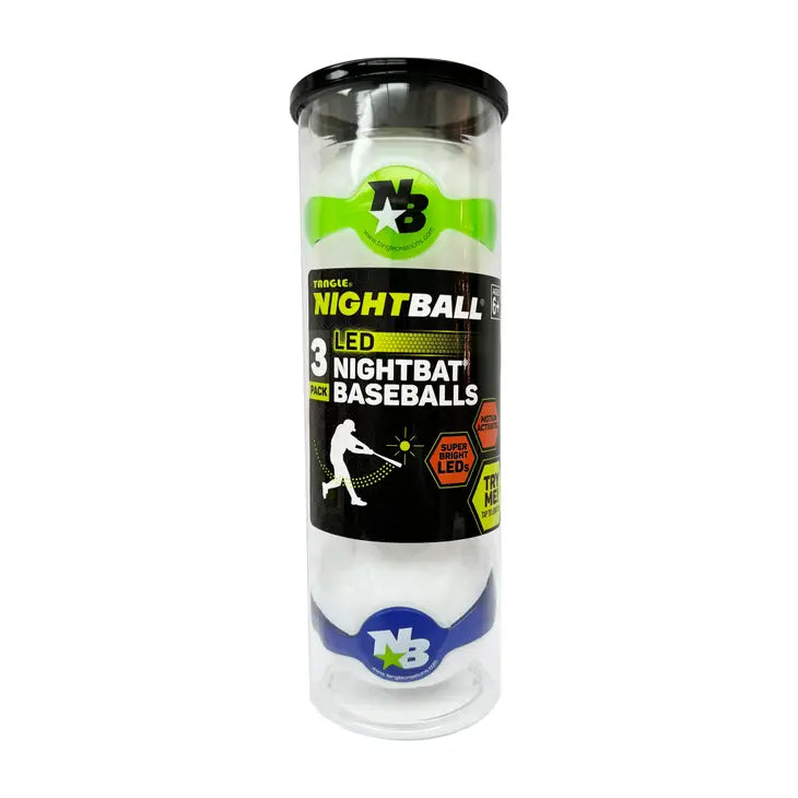 Nightball® Baseball 3-pack