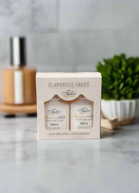 TYLER CANDLE COMPANY GLAMOROUS HANDS® GIFT SET-DIVA