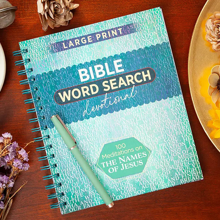 100 Meditations On the Names of Jesus (Word Search Devo)
