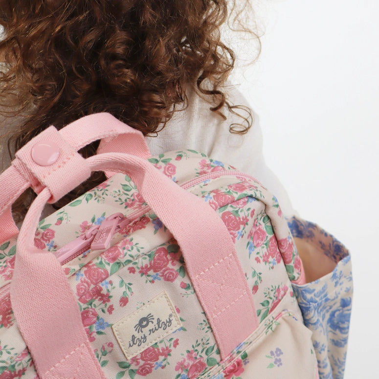Itzy Ritzy Bitzy Backpack-Ribbons + Roses