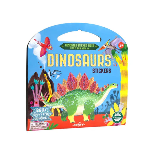 eeBoo Dinosaurs Shiny Sticker Book