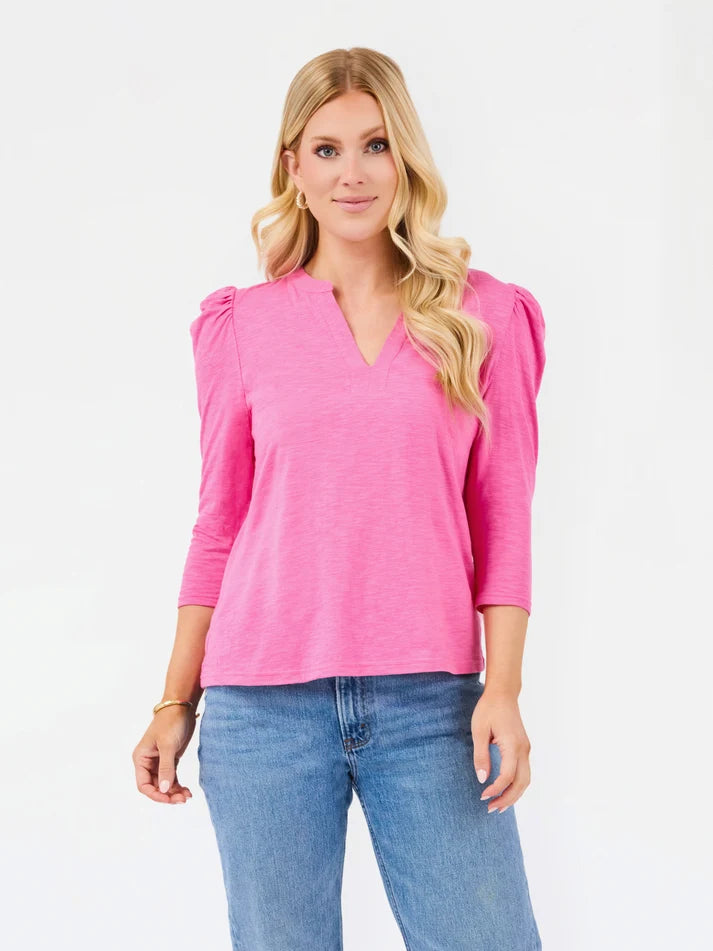 Mary Square Adelyn Tee | Rose