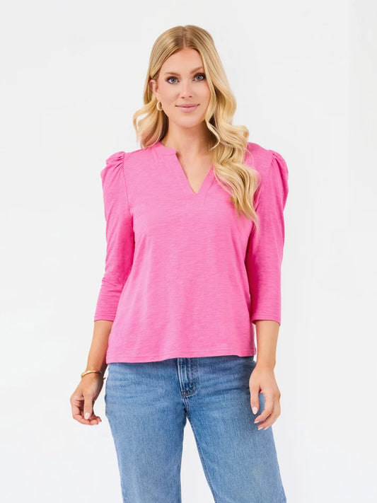 Mary Square Adelyn Tee | Rose