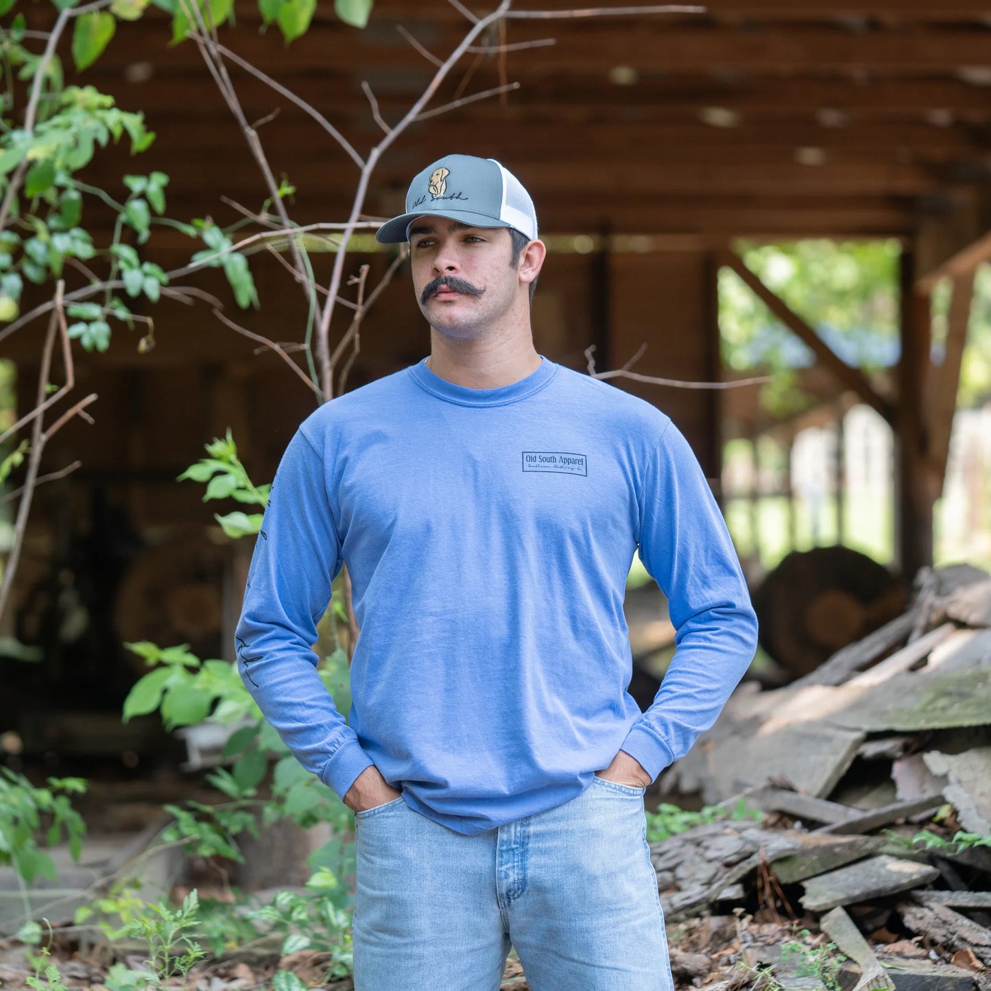 Old South Ol Blue - Long Sleeve