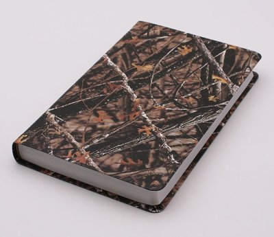 NIV Outdoorsman Bible, Comfort Print--soft leather-look, camouflage