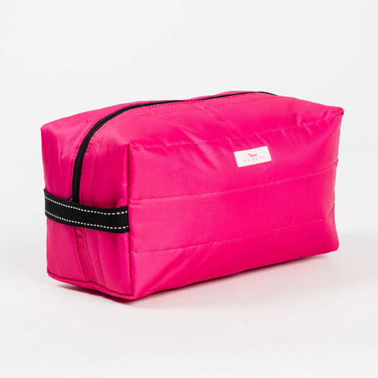 SCOUT DOPP TILL YOU DROP TOILETRY BAG-PINK PUFFER
