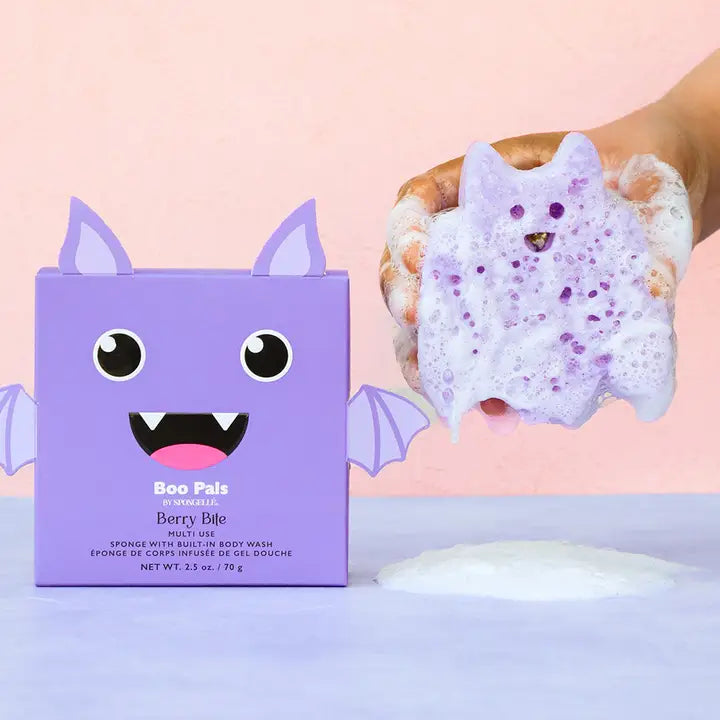 Spongelle Berry Bite Bat - Boo Pals Halloween Buffer