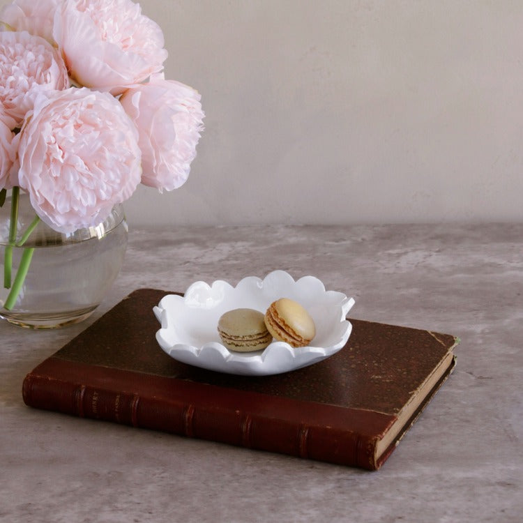 BEATRIZ BALL VIDA Colette Appetizer Plates Set of 4 (White)-3322