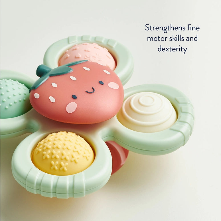 Itzy Ritzy Pop & Whirl™ - Bath + Travel Toy-Strawberry