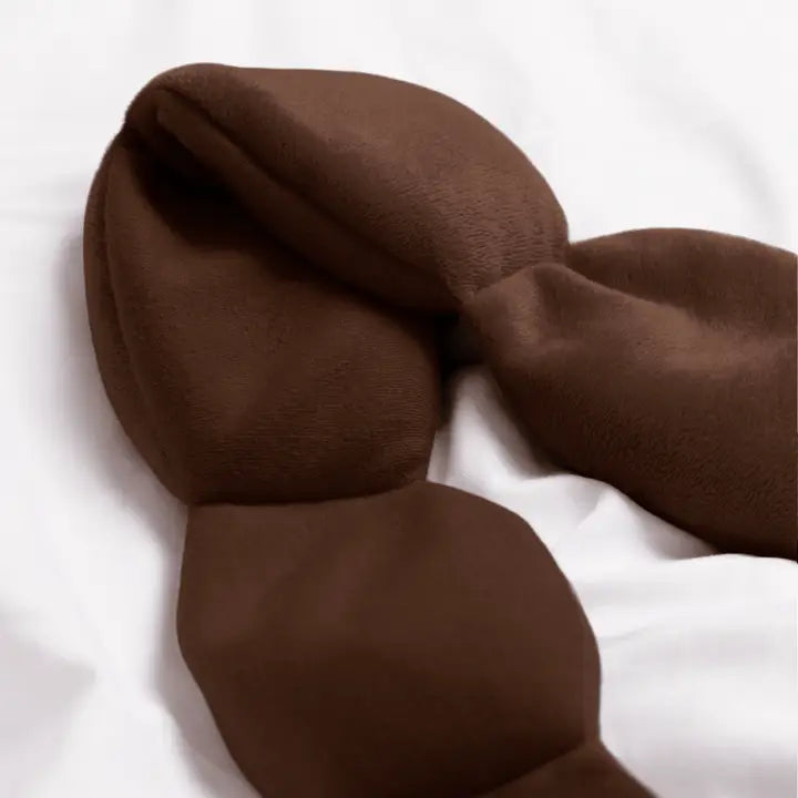 nodpod Espresso Weighted Sleep Mask - Eye Mask