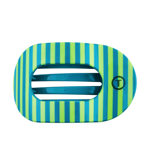 Teleties Cabana Cutie Large Flat Round Hair Clip