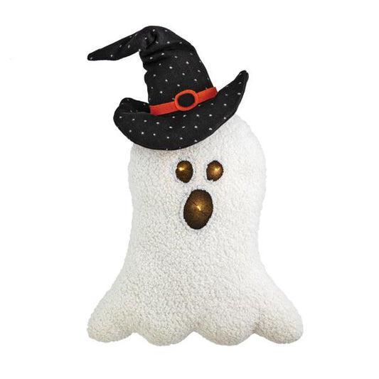 MUD PIE GHOST LED PILLOW