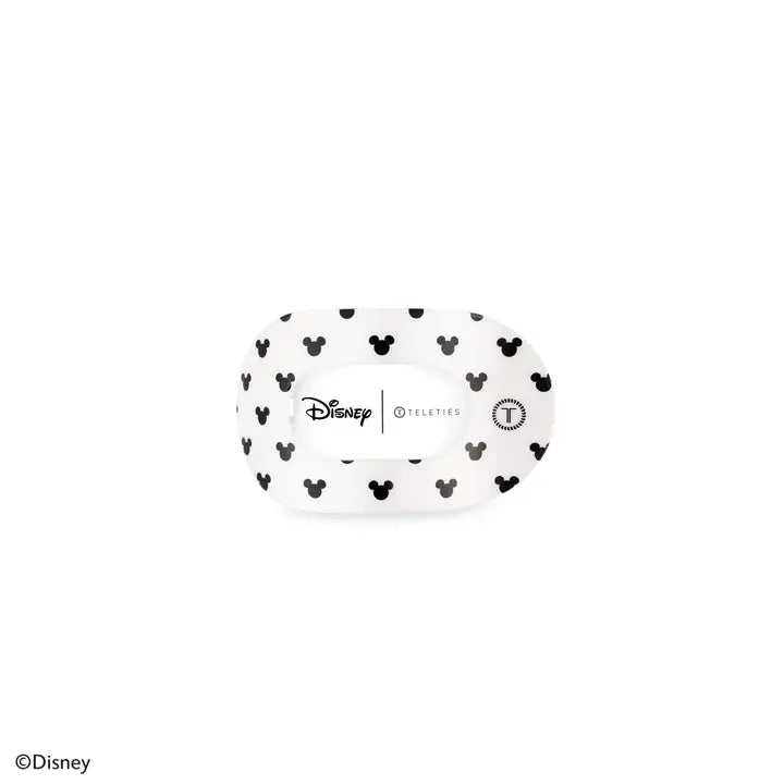 Teleties Flat Round Hair Clip | Tiny | the Iconic Mickey Mouse