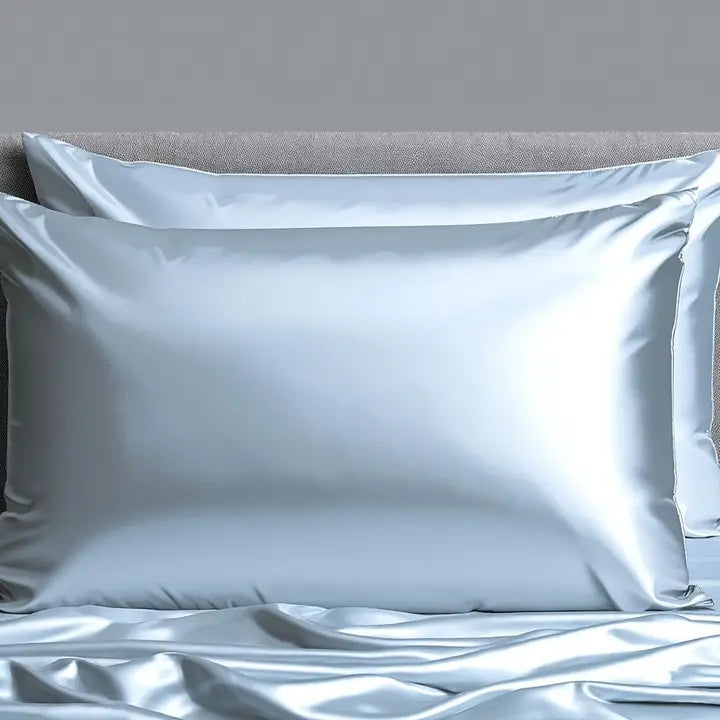 Lemon Lavender Silky Satin Pillowcase