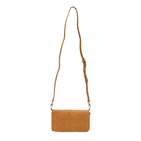 Joy Susan Everly Organizer Flap Crossbody-Mid Tan