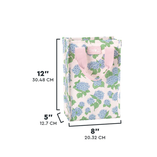 Swig Life Hydrangeas Reusable Gift Bag (Tall)