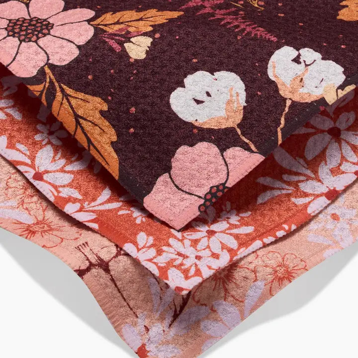 Geometry Autumnal Reverie Dishcloth Set