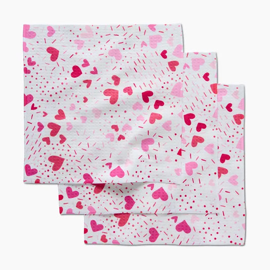 Geometry Sprinkled with Love Luxe Washcloth Set