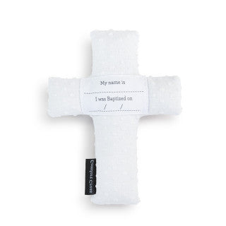Demdaco Comfort Cross - Baptism Blue