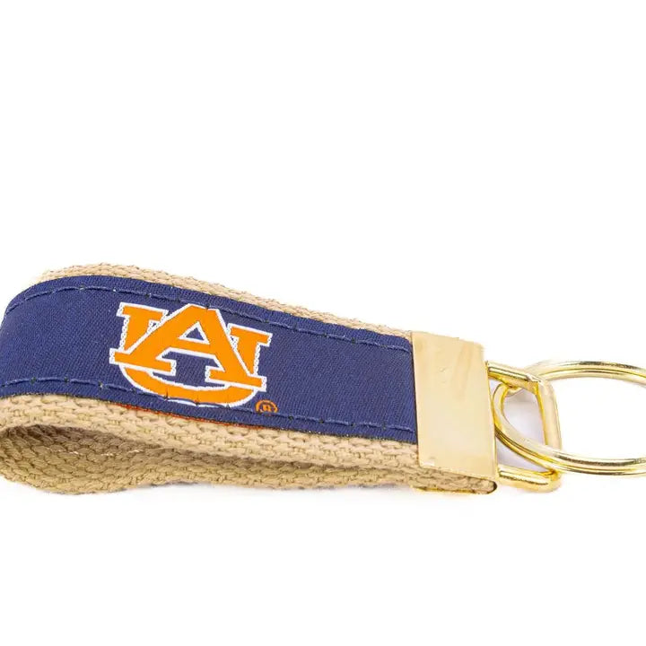 Zep-Pro Auburn Tigers Collegiate Woven Ribbon Key Chain