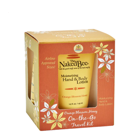 The Naked Bee Orange Blossom Honey On-The-Go Travel Kit