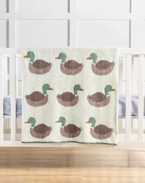 MUD PIE MALLARD CHENILLE BLANKET