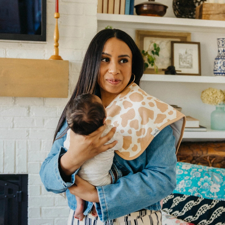 Copper Pearl Premium Burp Cloths - Boone