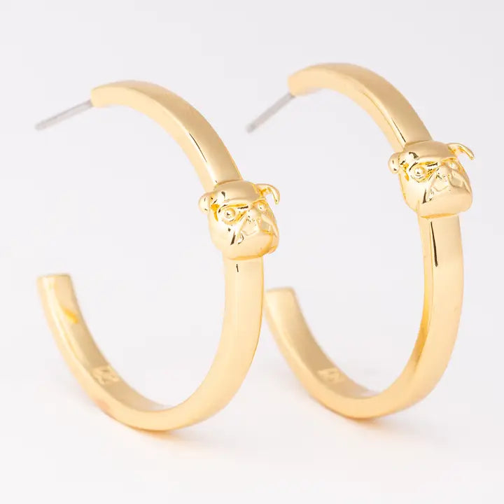 Michelle McDowell Earrings Eloise Bulldog